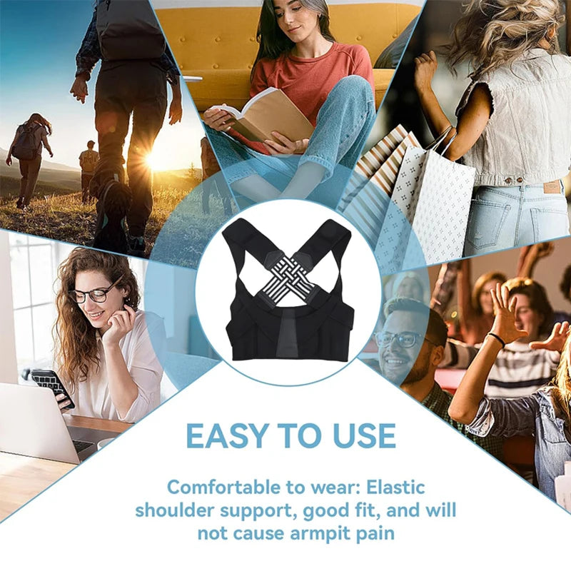 Back Posture Corrector Brace for Men/Women